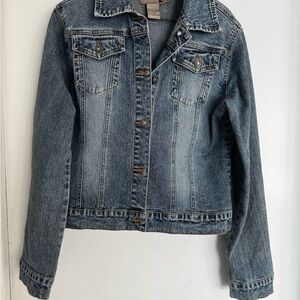 Forever 21 Blue Denim Jacket. Size Large.